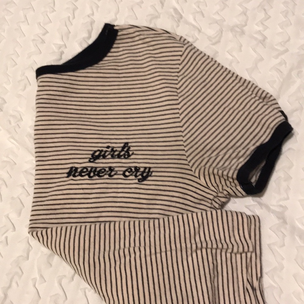 Girls Never Cry Crop Top!!